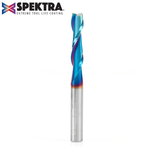 Picture of 46315-K Solid Carbide Spektra™ Extreme Tool Life Coated Spiral Plunge 1/4 Dia x 1 x 1/4 Inch Shank Up-Cut